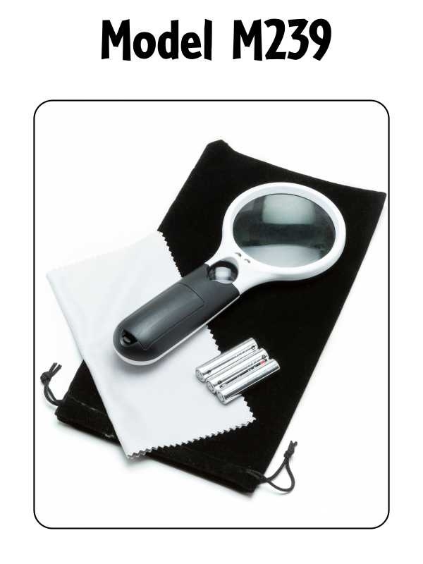 Lighted Magnifying Glass 3X 45x Magnifier Lens - Handheld